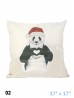 Holiday Animal Print Cushion & Filler (Duo-Sided)